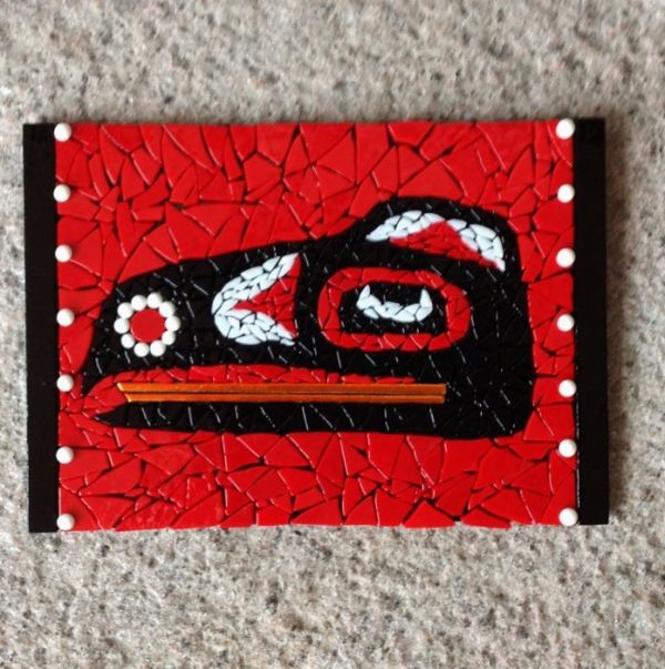 Raven's Quest in Mosaics at Windy Sea Designs